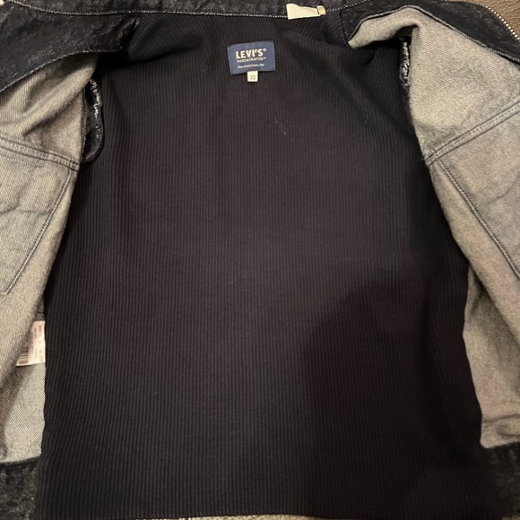 Levi’s Made Crafted blended Jean jacket - deep Ice blue - excellent unworn cute - Picture 8 of 14